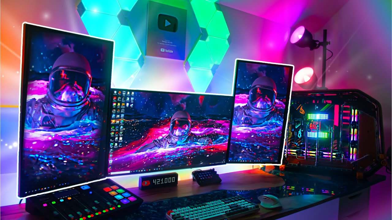 gaming setup gaming setup